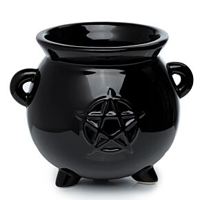 Vaso da Interno in Ceramica - Calderone - Streghe Nere
