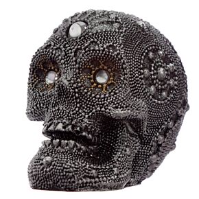 Teschio Decorativo - Argento Perlato - Piccolo