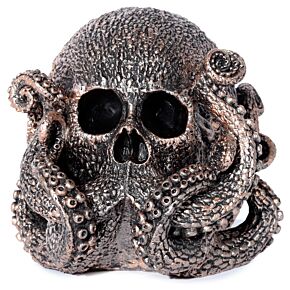 Teschio Decorativo con Tentacoli - Bronzo