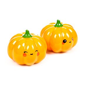 Set Sale e Pepe in Ceramica - Zucca - Foodiemals