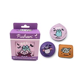 Set di 3 Spugnette per Trucco - Pusheen il Gatto Halloween
