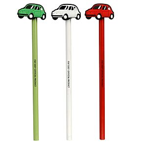 Matita con Coprimatita in PVC - Fiat 500