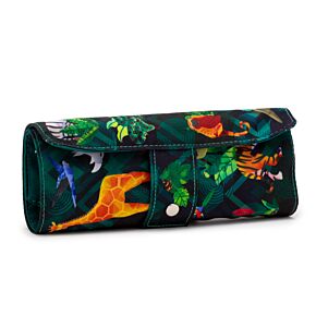 Set Cancelleria con Astuccio in Tela 8pz - Materiali Riciclati - Animal Kingdom