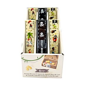 Righello 15cm - Pirati - Jolly Rogers 