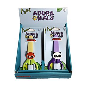 Forbici per Bambini con Custodia - Animali Dolci - Selvatici