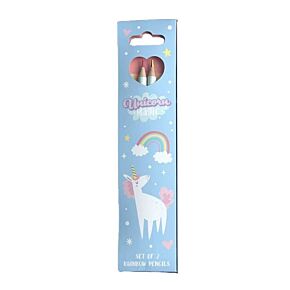 Set di 2 Matite Arcobaleno - Magia dell'Unicorno