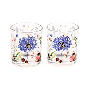 Set di 2 Bicchieri Tumbler in Vetro - Api - Meadows