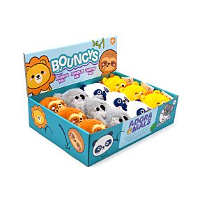Palla Pazza Rimbalzante in Peluche - Animali Zoo - Animali Dolci