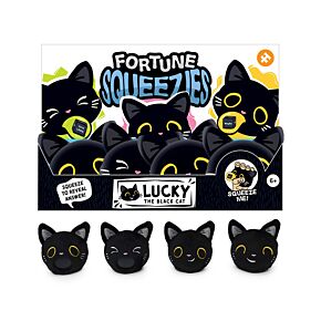 Antistress di Peluche - Biscotto della Fortuna - Lucky il Gatto Nero Antistress di Peluche - Biscotto della Fortuna - Lucky il Gatto Nero