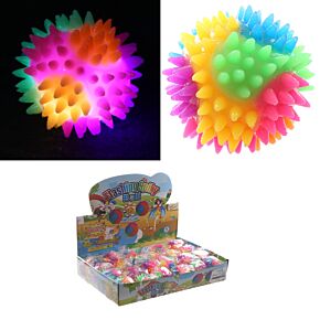 Palla Pazza Rimbalzante Luminosa - Riccio 5.5cm