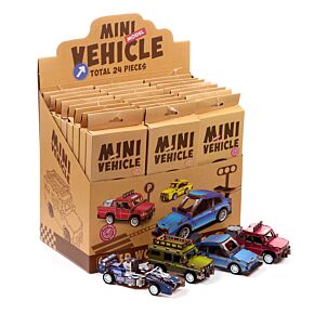 Puzzle 3D in Legno 24pz - Veicoli a Retrocarica