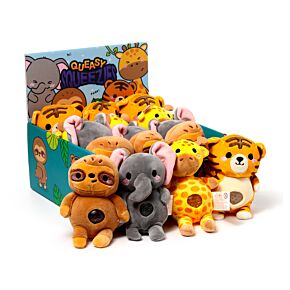 Antistress di Peluche - Animali - Zooniverse Mix #2 - Queasy Squeezies