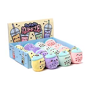 Antistress di Peluche - Bubble Tea - Foodiemals - Queasy Squeezies