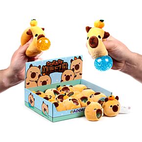 Antistress di Peluche - Capibara - Animali Dolci - Queasy Squeezies