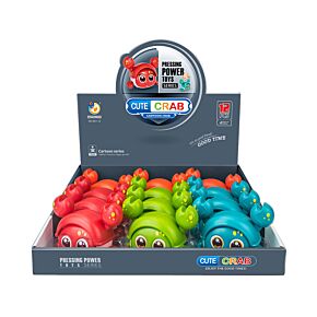 Granchio Giocattolo a Molla - Press & Go