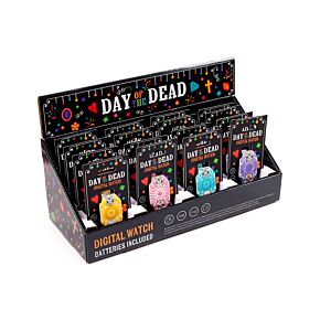 Orologio da Polso in Silicone - Teschio Messicano - Day of the Dead
