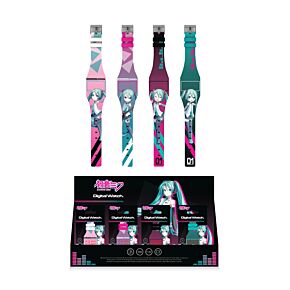 Orologio da Polso in Silicone - Hatsune Miku 