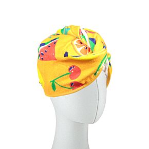 Asciugamano Turbante per capelli in microfibra - Frutta Estiva