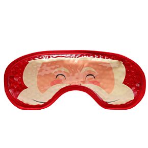 Maschera Gel per Occhi Natalizia - Babbo Natale