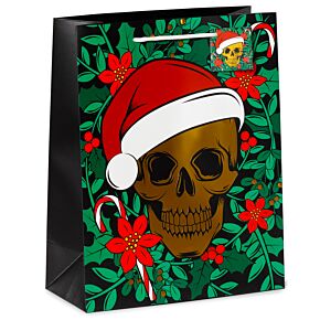 Busta Regalo di Natale - Teschio - L