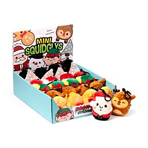 Portachiavi Squidglys in Peluche - Amici del Natale 
