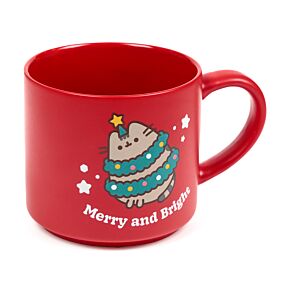 Tazza Natalizia in Porcellana - Pusheen il Gatto - Grande