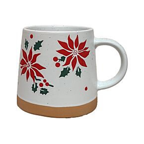 Tazza in Grès Porcellanato - Stella di Natale