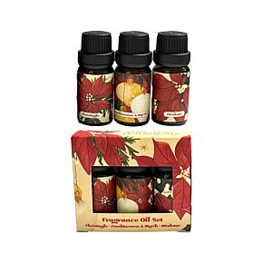 Set di 3 Oli aromatizzati - Stella di Natale