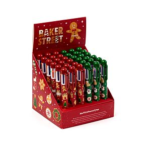 Penna Natalizia Multicolore (6 Colori) - Pan di Zenzero - Baker Street