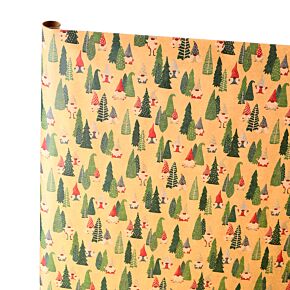 Carta da Regalo - Rotolo da 3 m - Gonk - Gnomo Natalizio