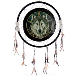 Acchiappasogni - Alliance - Drago e Lupo - Lisa Parker- 60cm