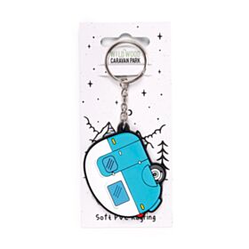 Portachiavi in PVC - Roulotte - Campeggio - Home is Where You Park It