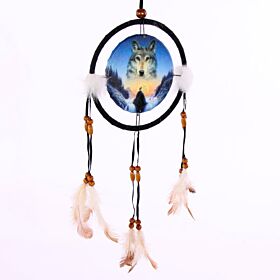 Acchiappasogni - Lupo Cosmico 16cm