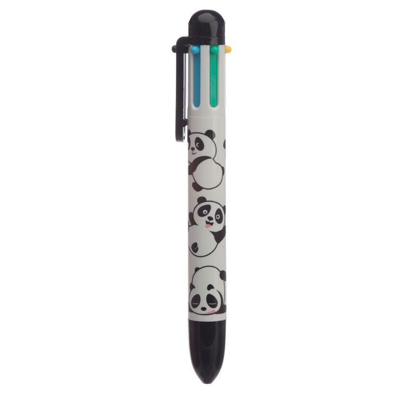 Penna Multicolore - Panda (6 Colori)