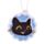 Profumatore per Auto - Lucky il Gatto Nero - Limone