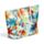 Borsa Mare - Palme Multicolori e Mini Pochette con Cerniera