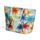 Borsa Mare - Palme Multicolori e Mini Pochette con Cerniera