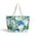 Borsa Mare - Palme e Mini Pochette con Cerniera