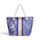 Borsa Mare e Mini Pochette con Cerniera - Mandala Blu