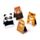 Set di 4 Segnalibri Magnetici - Animali Dolci ADORAMALS