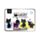 Set di 4 Segnalibri Magnetici - Lucky il Gatto Nero