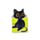 Set di 4 Segnalibri Magnetici - Lucky il Gatto Nero