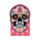 Set di 4 Segnalibri Magnetici - Teschio Messicano - Day of the Dead