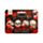 Set di 4 Segnalibri Magnetici - Teschi & Rose SKULLS&ROSES 