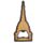 Calamita da Frigo Apribottiglie in PVC - I Love Torino - Mole Antonelliana