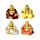 Mini Buddha Portafortuna con Espositore
