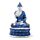 Buddha Thailandese - Bianco e Blu - Loto
