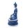 Buddha Thailandese - Bianco e Blu - Loto