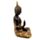Buddha Thailandese - Nero e Arancione - Meditazione