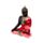 Buddha Thailandese - Rosso, Nero e Oro - Meditazione